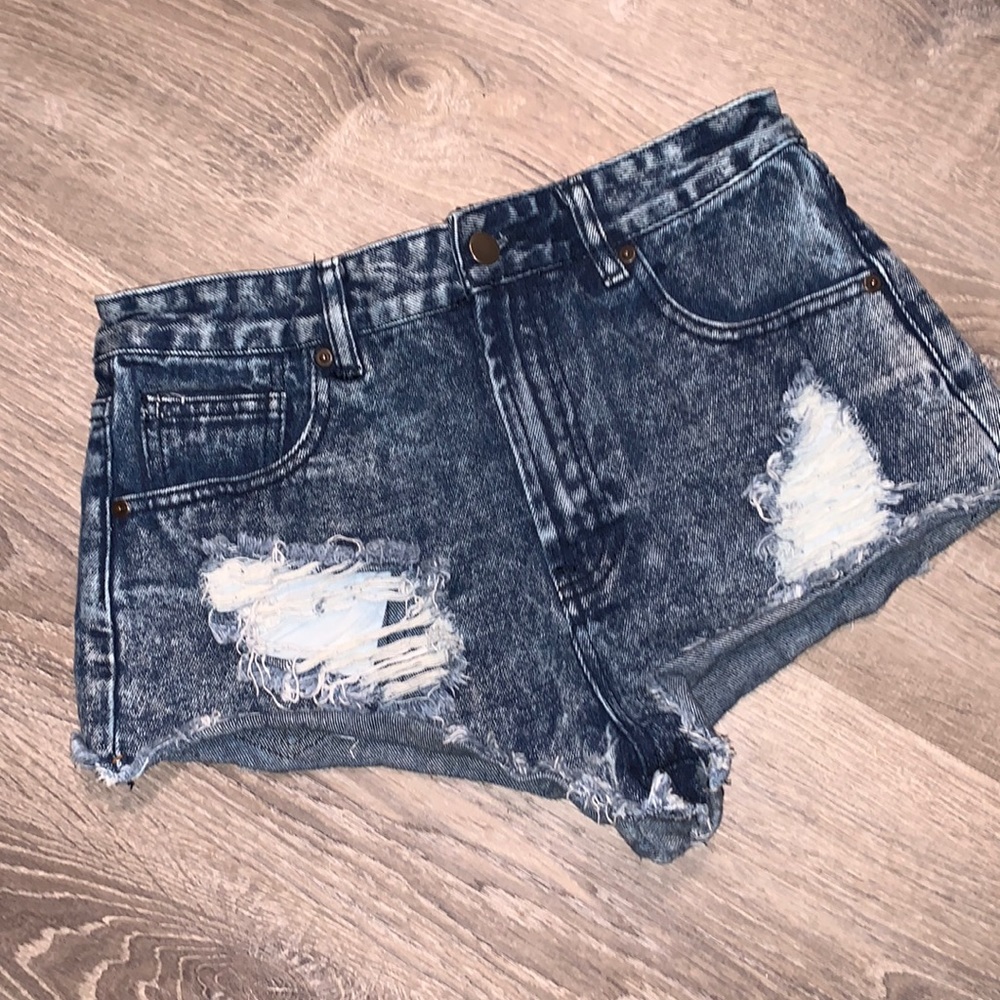 High waisted shorts